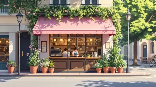 街角的咖啡店